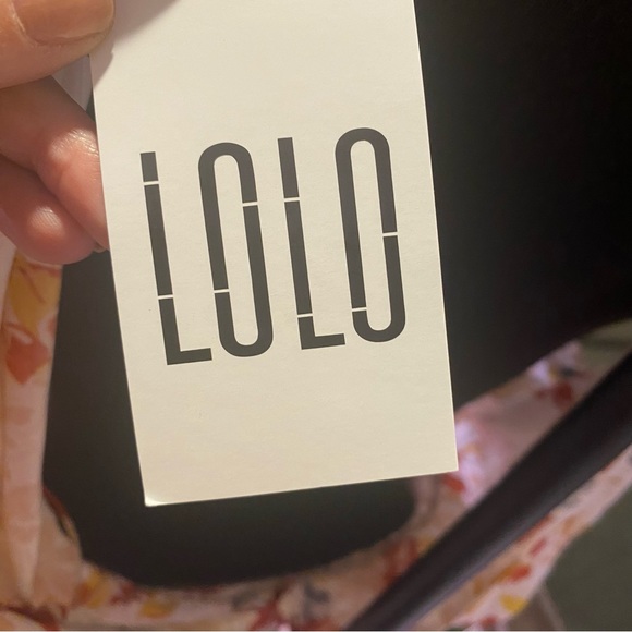 Grade & Gather, large, sleeveless women’s blouse, multiple tieback, floral - Picture 16 of 16